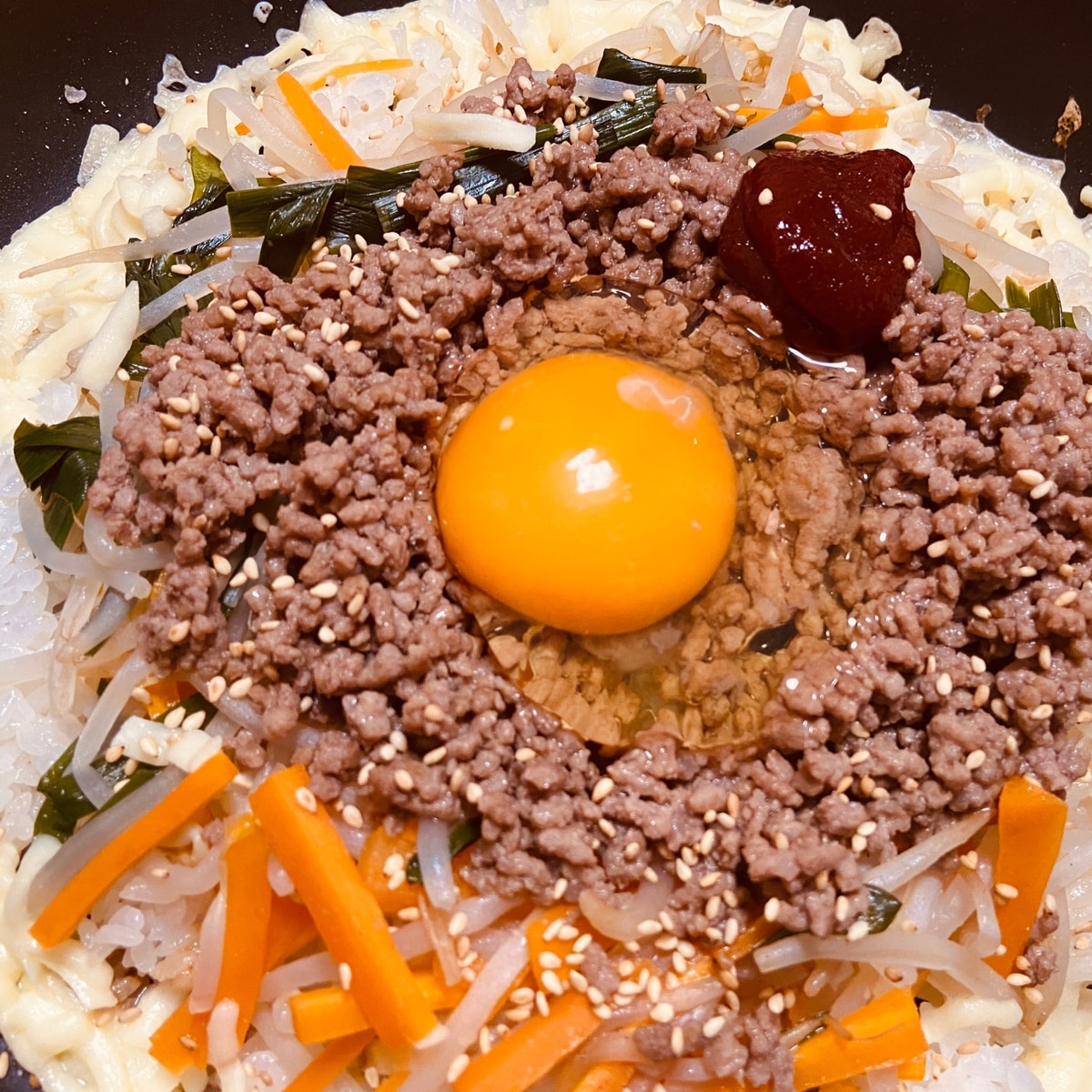 フライパンで作るチーズビビンバ レシピ 作り方 By ダフィオ 楽天レシピ フライパンで作るチーズビビンバ レシピ 作り方 By ダフィオ 楽天レシピ